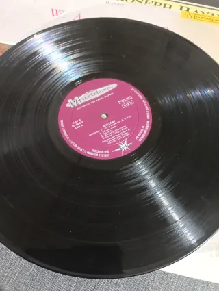 Mozart y Haydn lote vinilos LP 33rpm