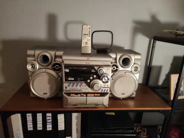 Minicadena JVC MK-K3R Plata