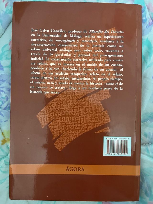 la justicia como relato