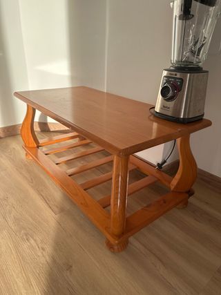 Mesa de centro de madera