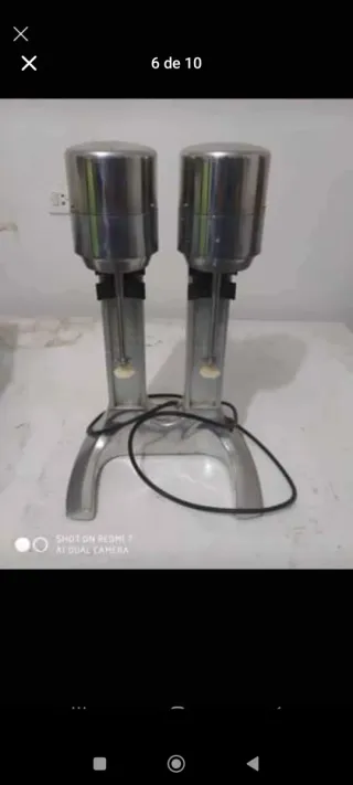 Batidora Doble Helados