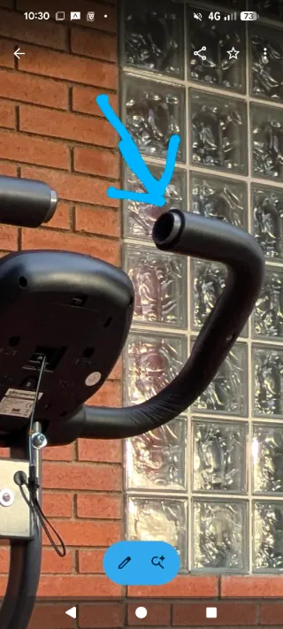 Bicicleta Estática Plegable