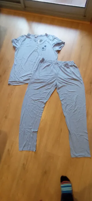 Pijama Minnie celeste entretiempo