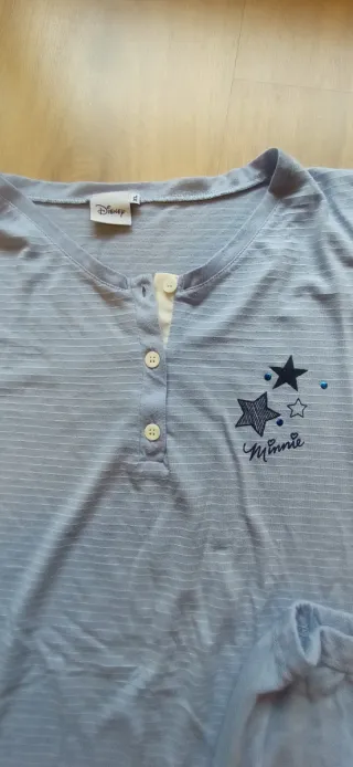 Pijama Minnie celeste entretiempo