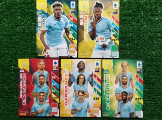 5 Carte Adrenalyn XL Panini Titans Lazio 2025
