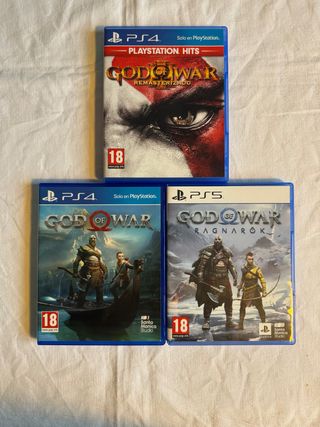 God of War PS4 y PS5 (Remasterizado, Ragnarök)