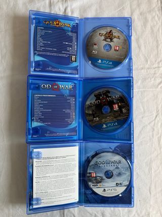 God of War PS4 y PS5 (Remasterizado, Ragnarök)