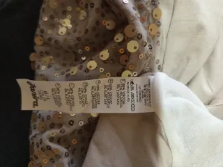 Camiseta de tirantes con lentejuelas