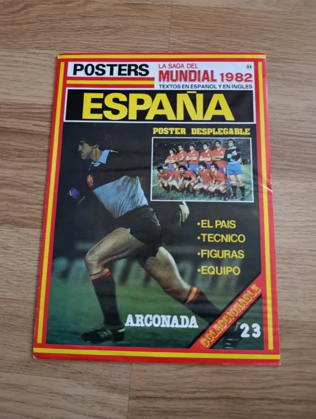 Poster España Mundial 82 Coleccionable