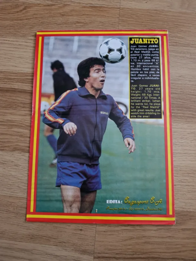 Poster España Mundial 82 Coleccionable