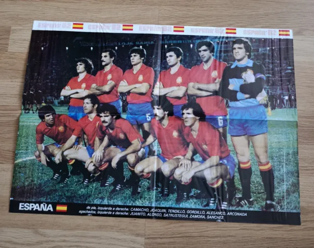 Poster España Mundial 82 Coleccionable