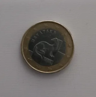 Moneda 1 Euro Croacia 2023 Marta