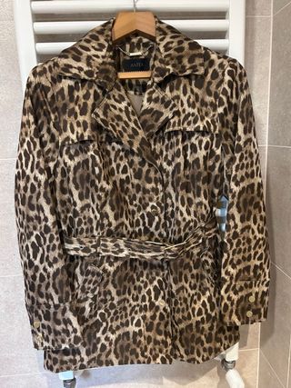 Gabardina Antea Mujer Estampado Animal