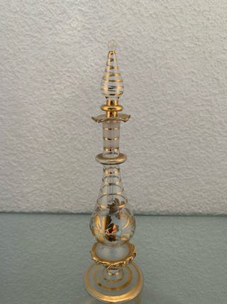 Botella Perfumador Diseño Oro