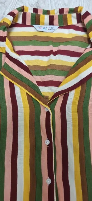 Blusa Compañía Fantástica Rayas Multicolor