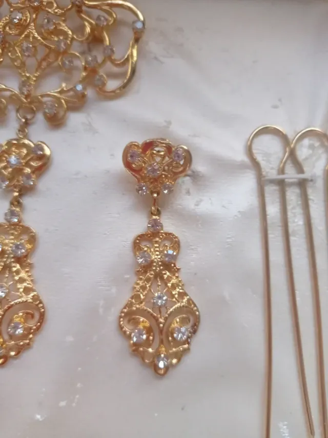 Aderezo Fallera color oro