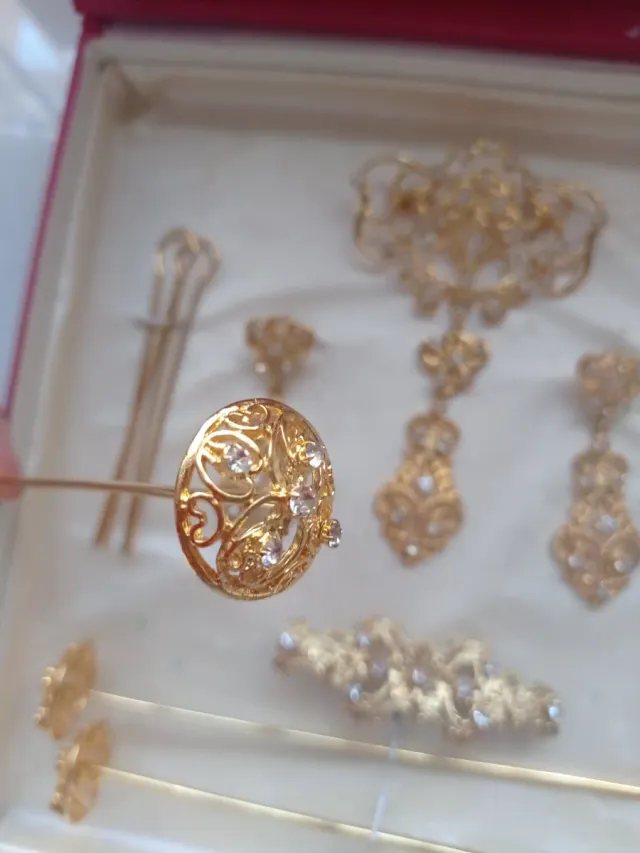 Aderezo Fallera color oro