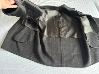 Cappotto Zara Nero Uomo