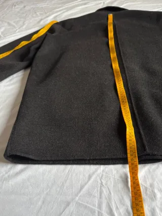 Cappotto Zara Nero Uomo