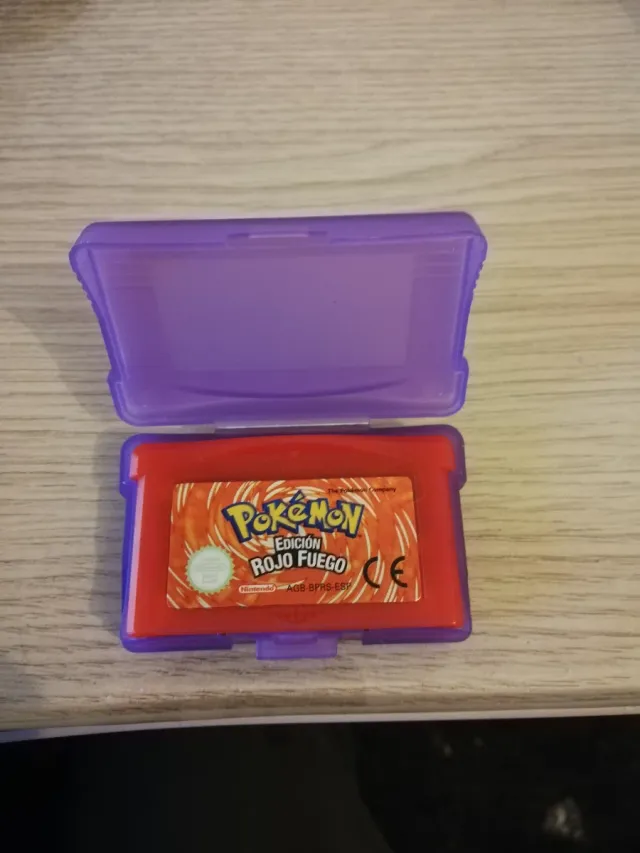 Pokemon Rojo Fuego Edición Game Boy Advance