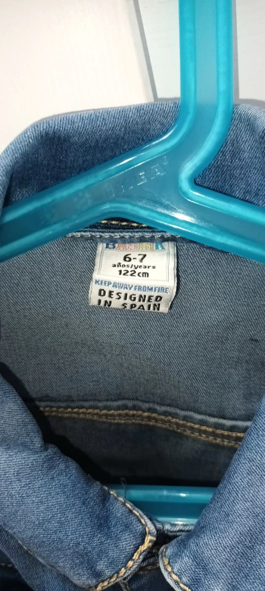Chaqueta vaquera azul