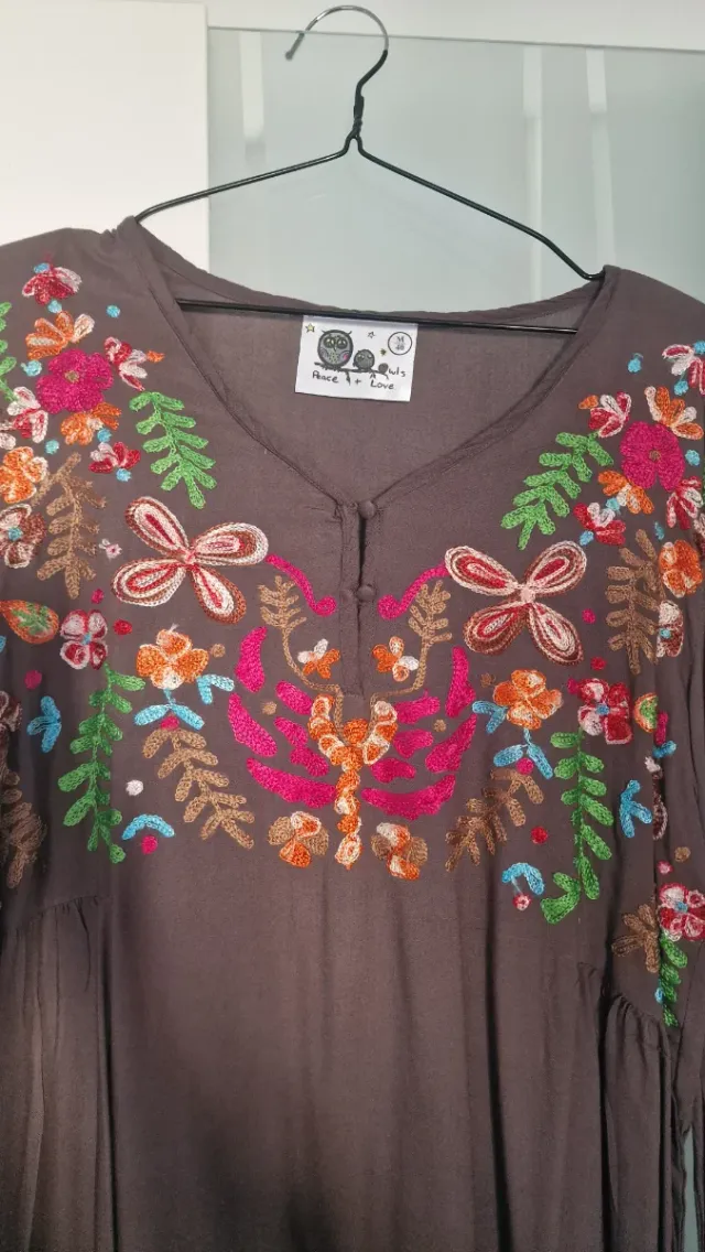 Camisa M/38/10 bordada