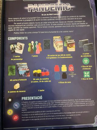 Pandemic joc de taula en català