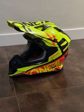Casco O'Neal Cross Amarillo y Negro talla S