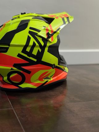 Casco O'Neal Cross Amarillo y Negro talla S
