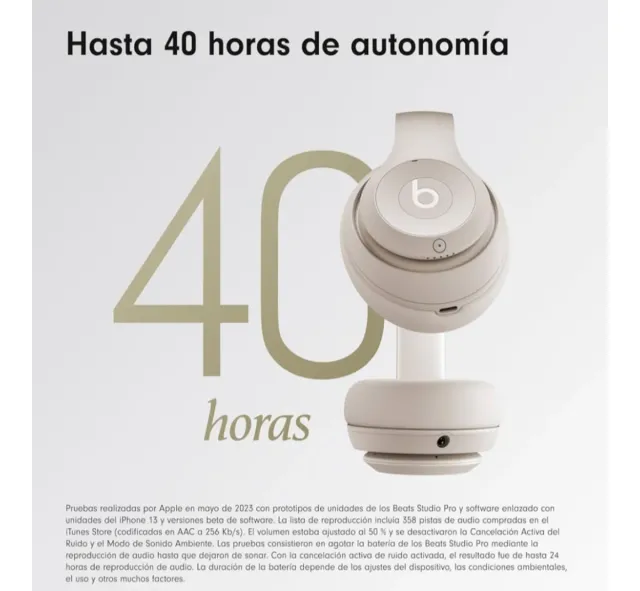 Auricolari Beats Studio Pro Beige