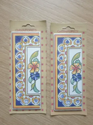 Azulejos letras Decorativos GAYAFORES Florales