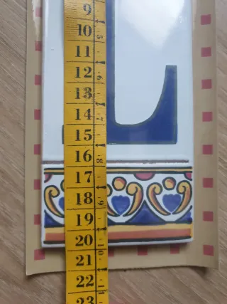 Azulejos letras Decorativos GAYAFORES Florales