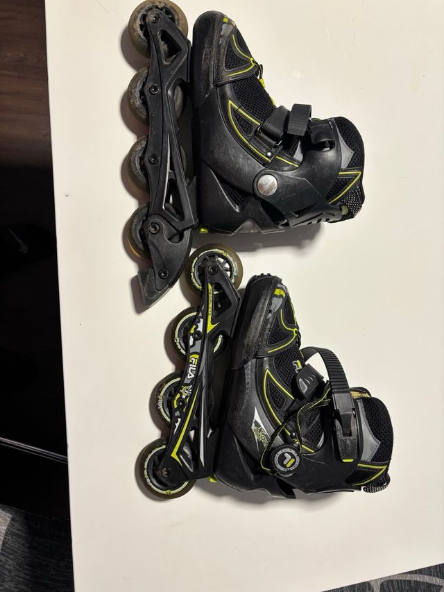 Set Patines Fila + Bolso + Protecciones