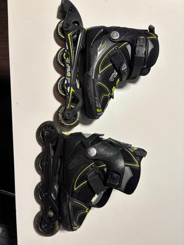 Set Patines Fila + Bolso + Protecciones