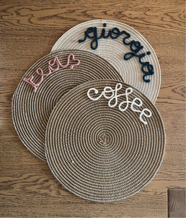 Tovagliette personalizzabili