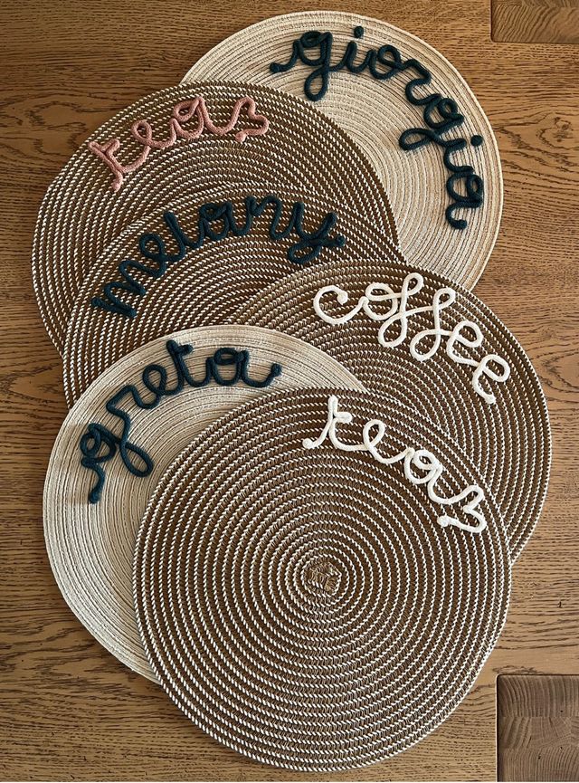 Tovagliette personalizzabili