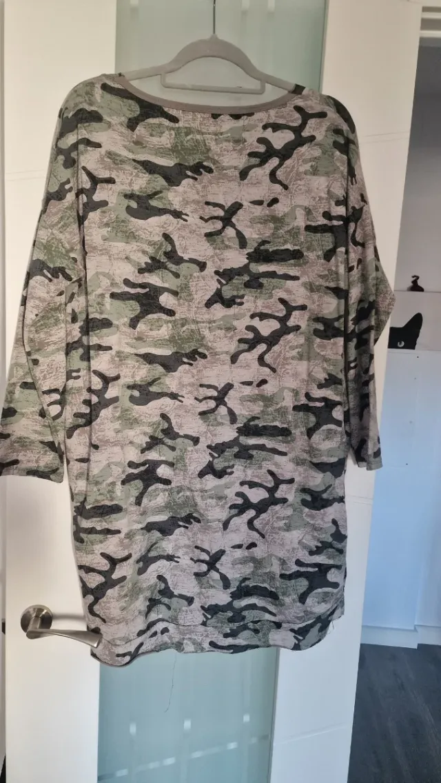 Vestido camuflaje XXXL