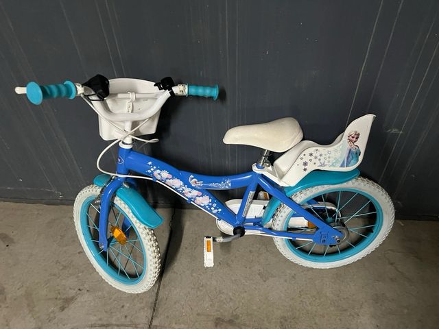 Bicicleta Frozen Infantil