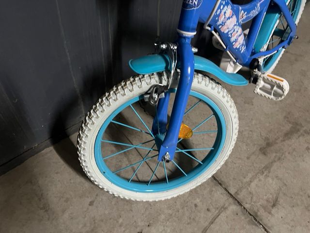 Bicicleta Frozen Infantil