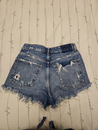 Shorts vaqueros rotos mujer