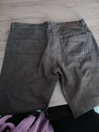 Pantalón marrón de hombre