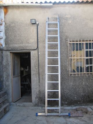 Escalera PROFESIONAL PLABELL 2*12 Aluminio. NUEVA