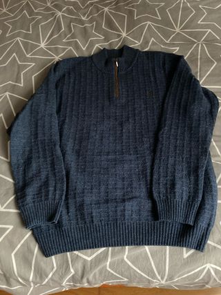 Jersey Hombre Azul Talla 52