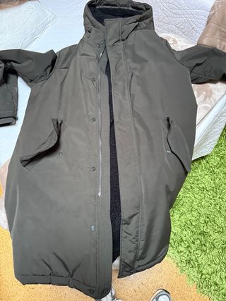 Cazadora Zara Verde Caqui Talla M (COMO NUEVA)