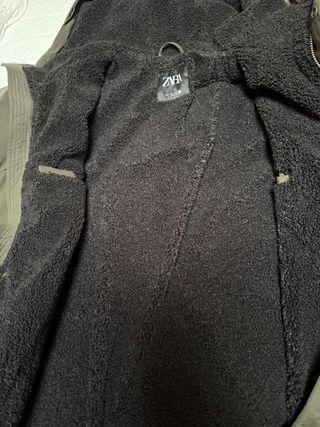 Cazadora Zara Verde Caqui Talla M (COMO NUEVA)