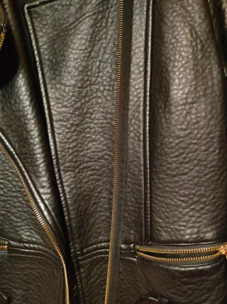 Chaqueta polipiel Sfera Negra Talla M