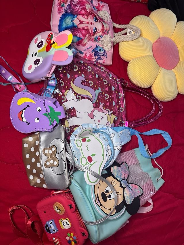 Lote bolsos infantiles