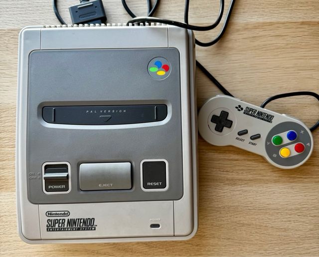 Consola Super Nintendo + Mando