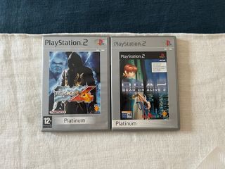 Tekken 4 y Dead or Alive 2 PS2 Platinum