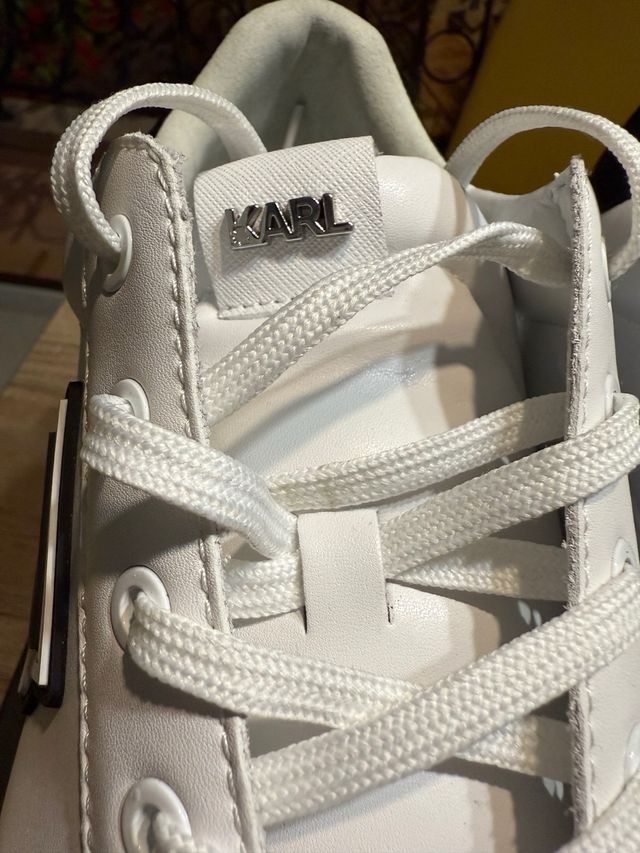 Zapatillas Karl Lagerfeld Kapri Blancas